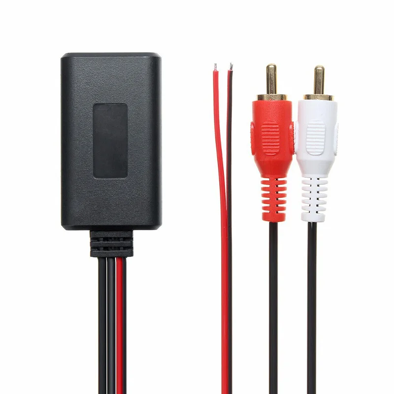 Audio Music Interface - 車のワイヤレス 2 RCA Bluetooth レシーバーモジュール AUX