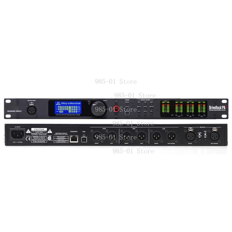 Audio Music Live - プロフェッショナルDBX PA2 DriveRack 2入力6出力デジタルオーディオプロセッサー、ライブサウンド用スピーカーマネジメントシステム