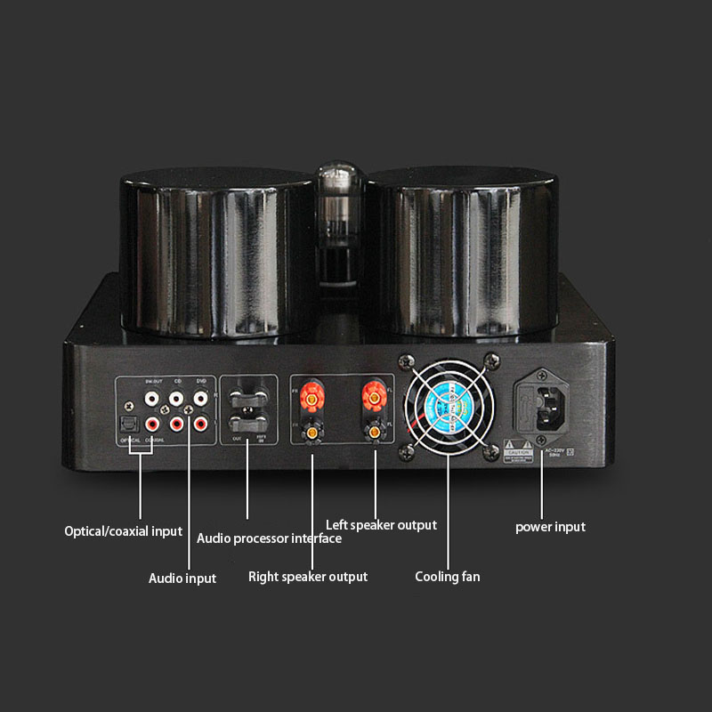 Audio Music In Youtube - 【人気】220V 200W*2 HiFi ワイヤレス Bluetooth チューブアンプ