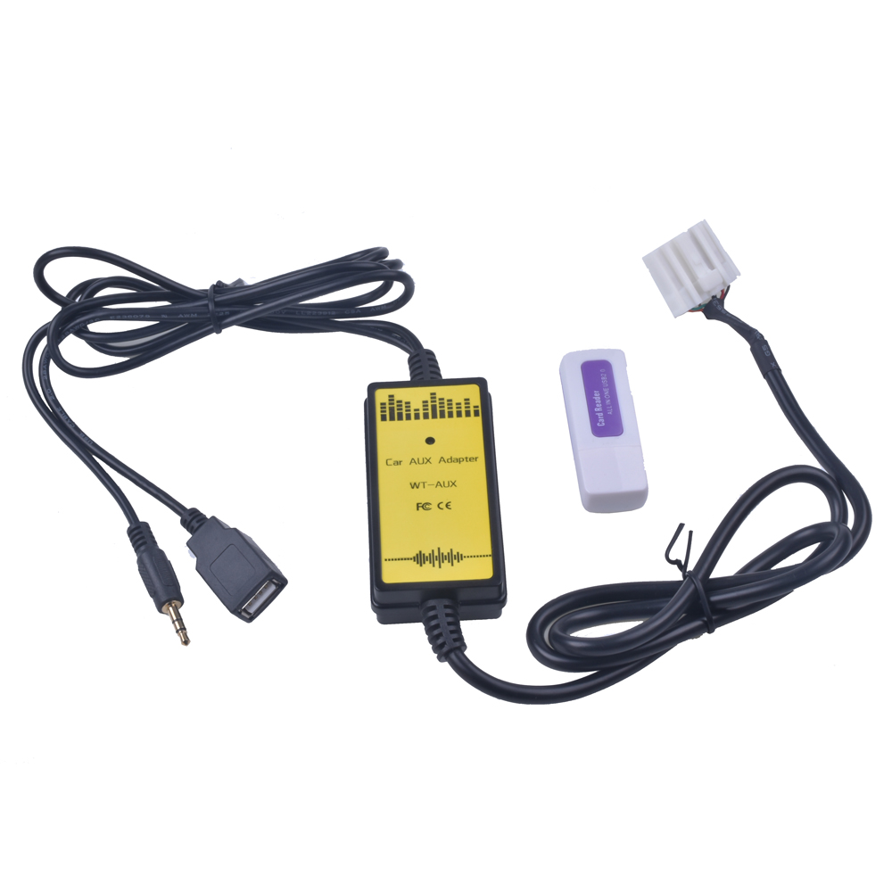 Audio Music Interface - マツダ3,6,ミアタ,rx8,cx7用の車のusbアダプター,mp3オーディオインターフェース,sdauxおよびusbデータケーブル接続,仮想cdチェンジャー