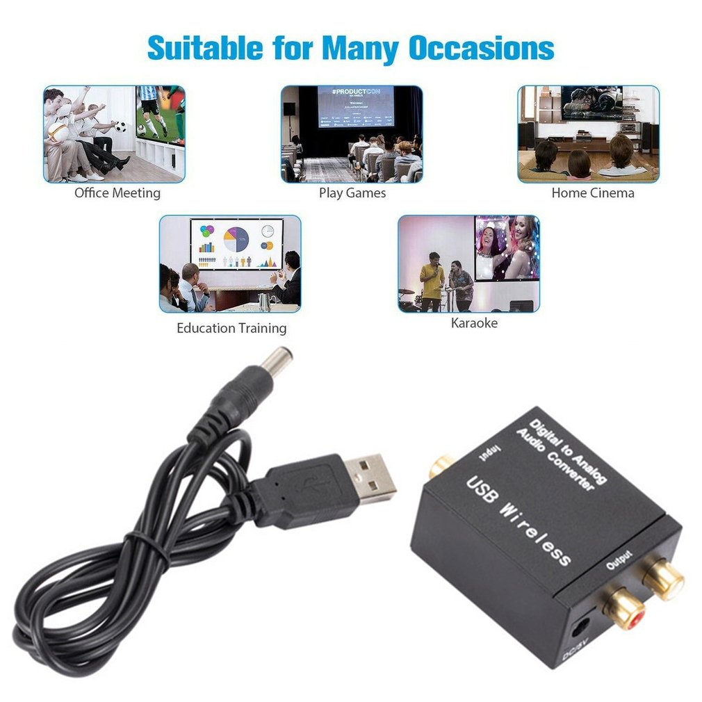 Headphone Amplifier Dac - デジタル - アナログ オーディオ コンバーター 3.5MM