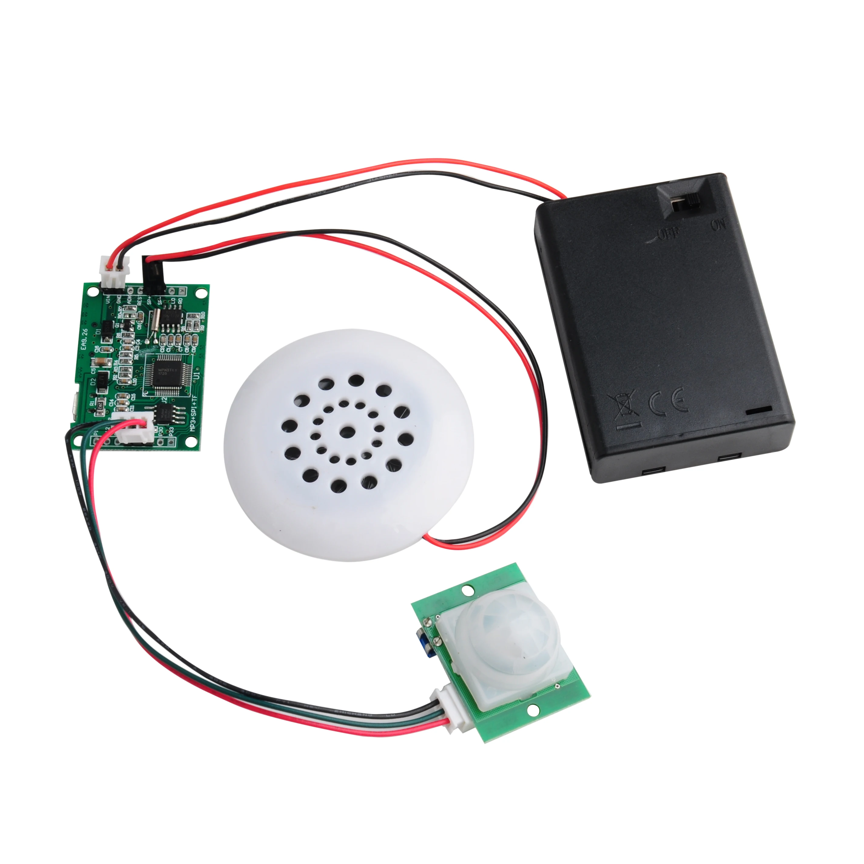Audio Music Mp3 Downloader - Rcsmall mp3ボイスモジュールキット、12台の赤外線誘導、USBダウンロード、音楽、セキュリティ、オーディオ、DIY