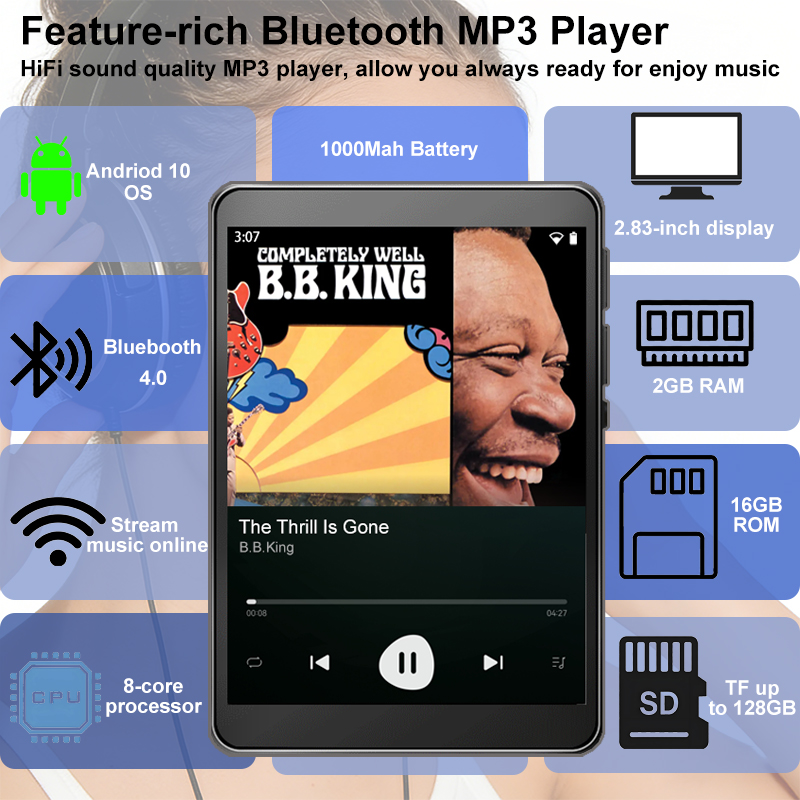 Audio Music Mp3 Downloader - WiFi MP3 プレーヤー Andriod 10 Spotify