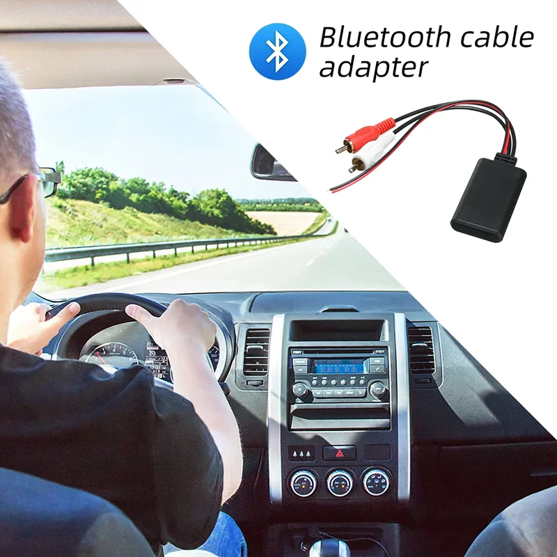 車のワイヤレス 2 RCA Bluetooth レシーバーモ - Audio Music Interface のレビューと価格