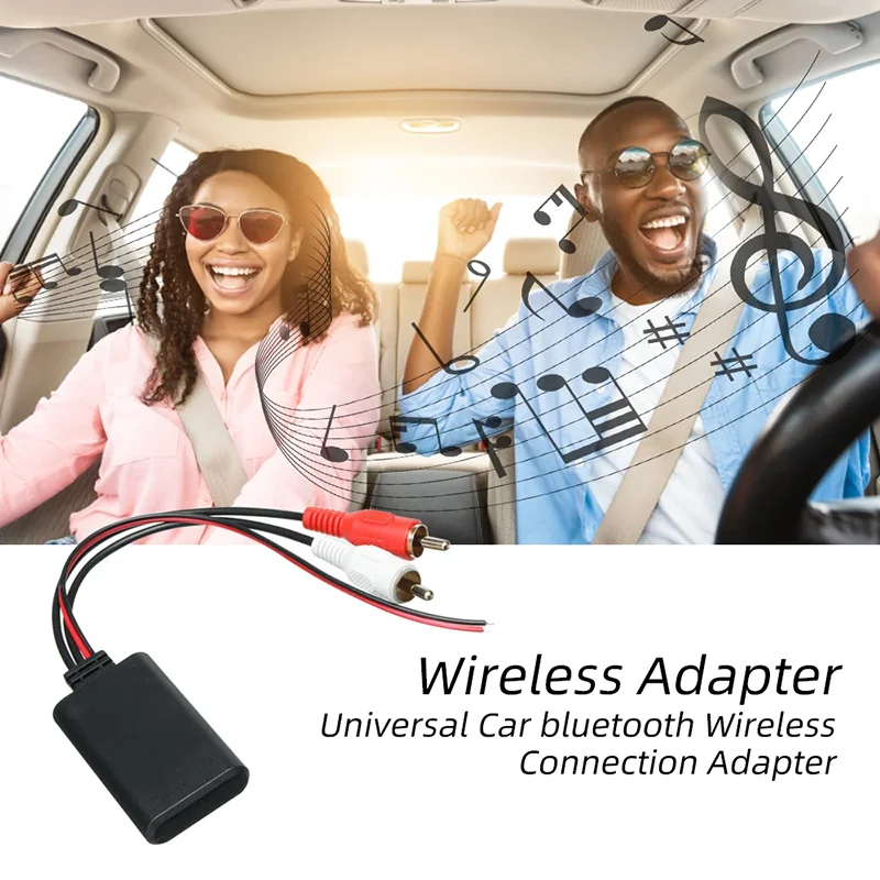 車のワイヤレス 2 RCA Bluetooth レシーバーモ - Audio Music Interface のレビューと価格