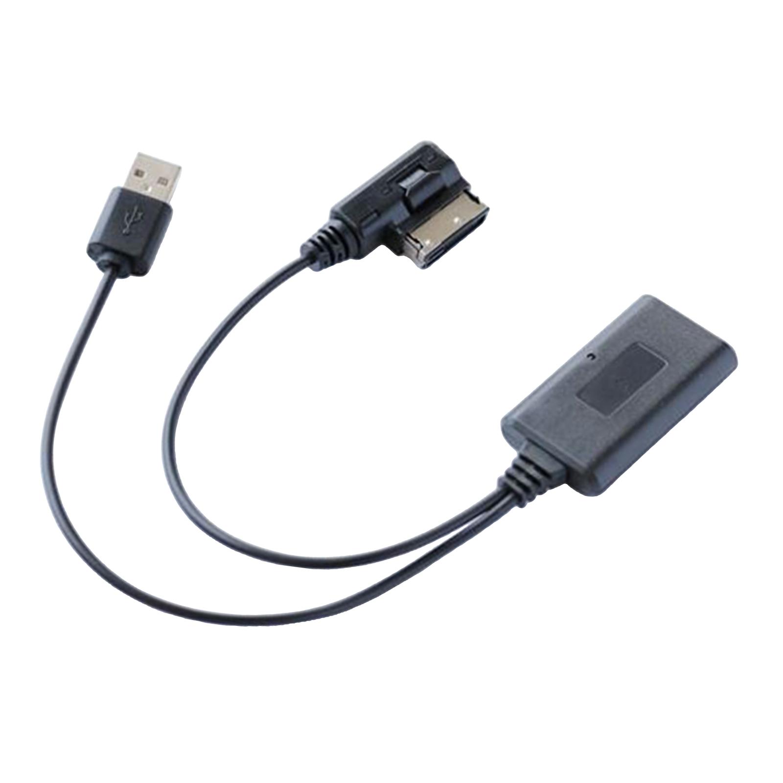 ワイヤレスカーオーディオケーブルアダプター ブラック USB - Audio Music Interface のレビューと価格