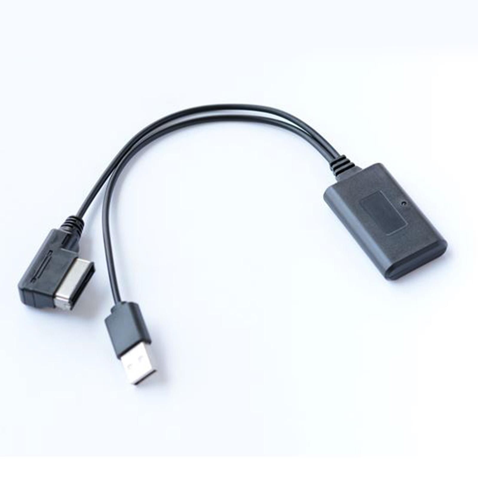ワイヤレスカーオーディオケーブルアダプター ブラック USB - Audio Music Interface のレビューと価格