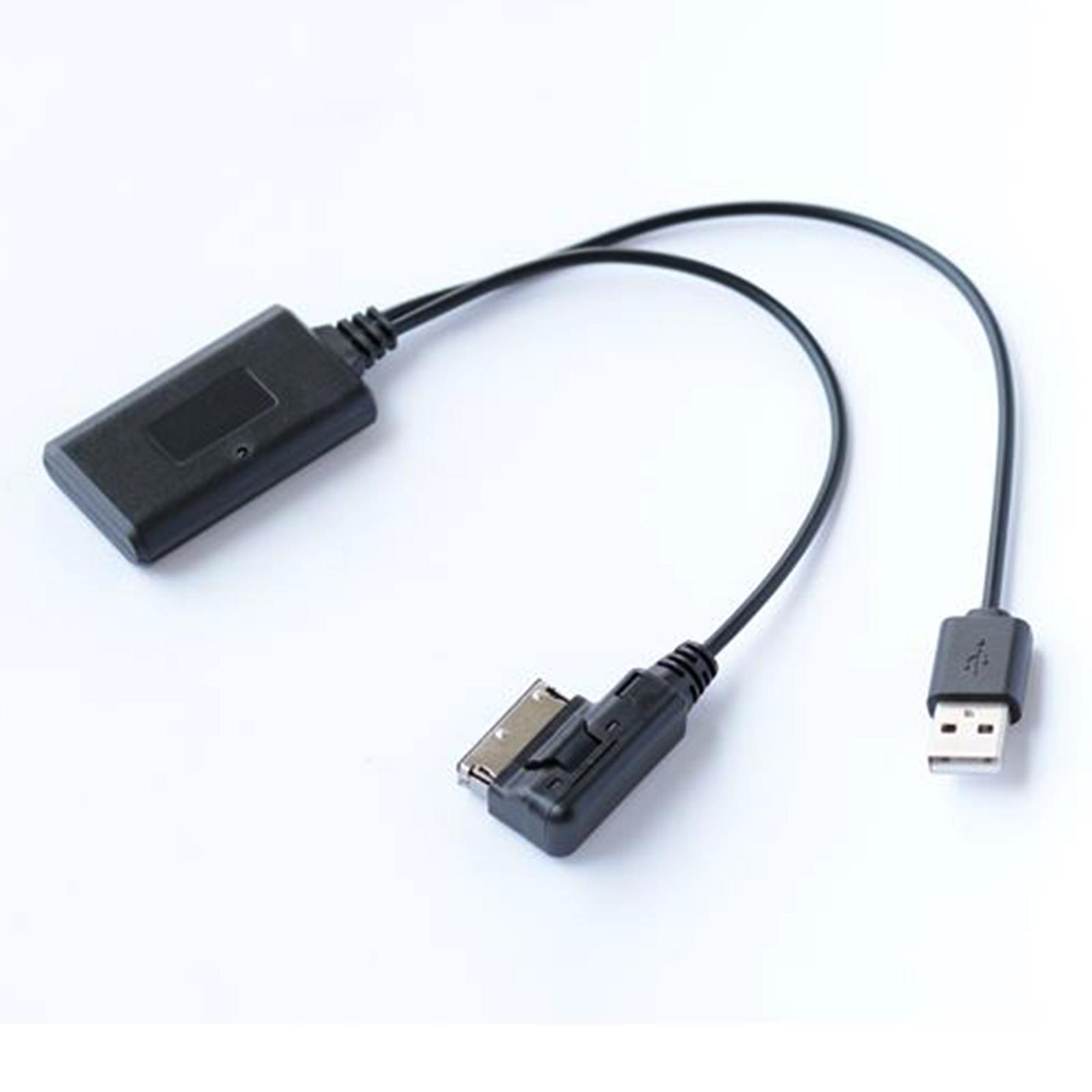 ワイヤレスカーオーディオケーブルアダプター ブラック USB - Audio Music Interface のレビューと価格
