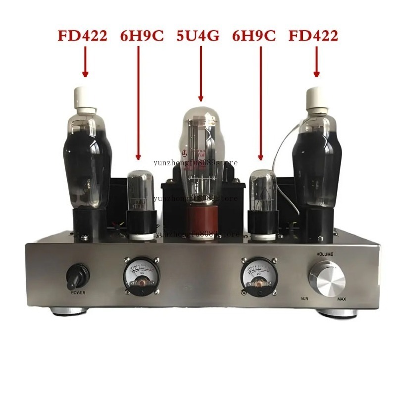 FD422シングルエンド真空管アンプ、クラスA直熱式手作りア - Audio Music In Youtube のレビューと価格