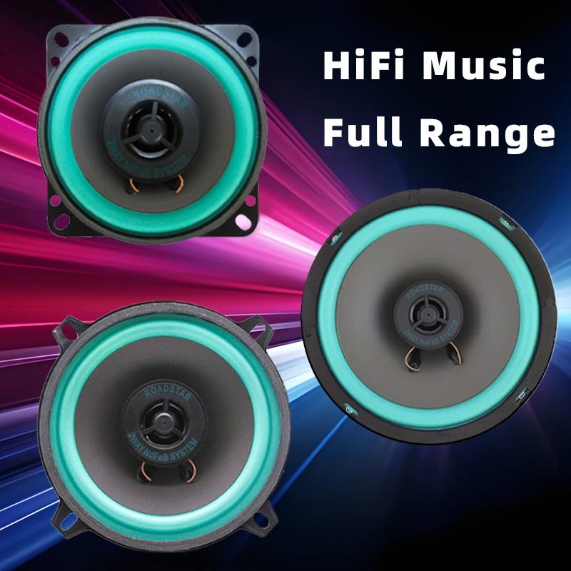 1PC 4/5/6 インチ車のスピーカー 100 ワット/1 - Audio Universal Music のレビューと価格