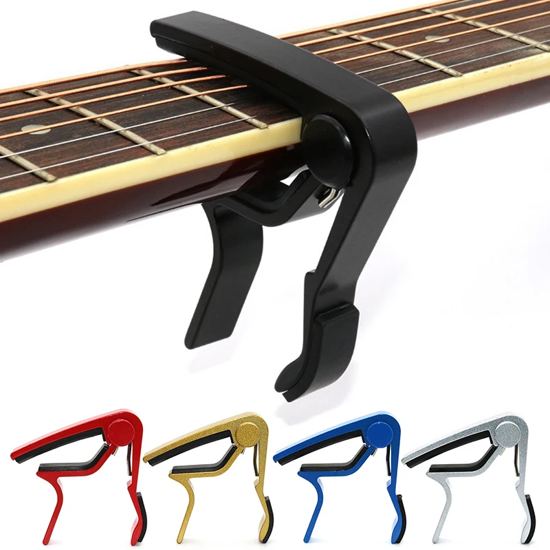 1/2 個高品質ギターカポ複数の色が利用可能ギタートーン調整 - Guitar Tuner Clip のレビューと価格