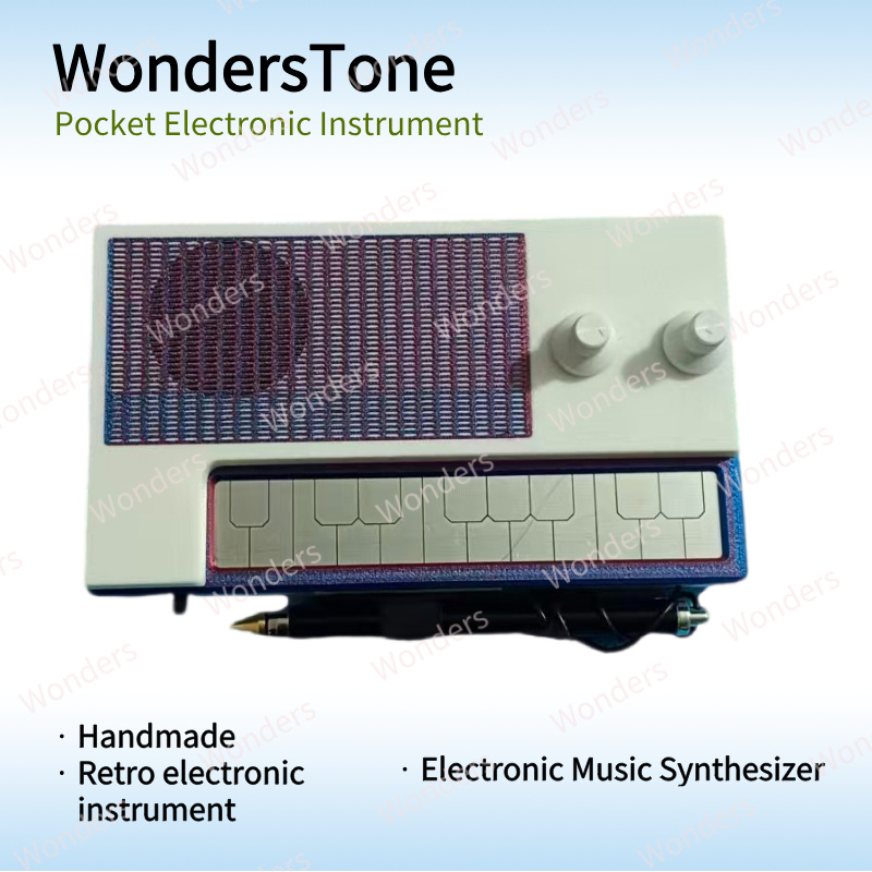 手作りミニ電子音楽シンセサイザーポータブルポケット電子楽器  - Synth Controller Mini のレビューと価格