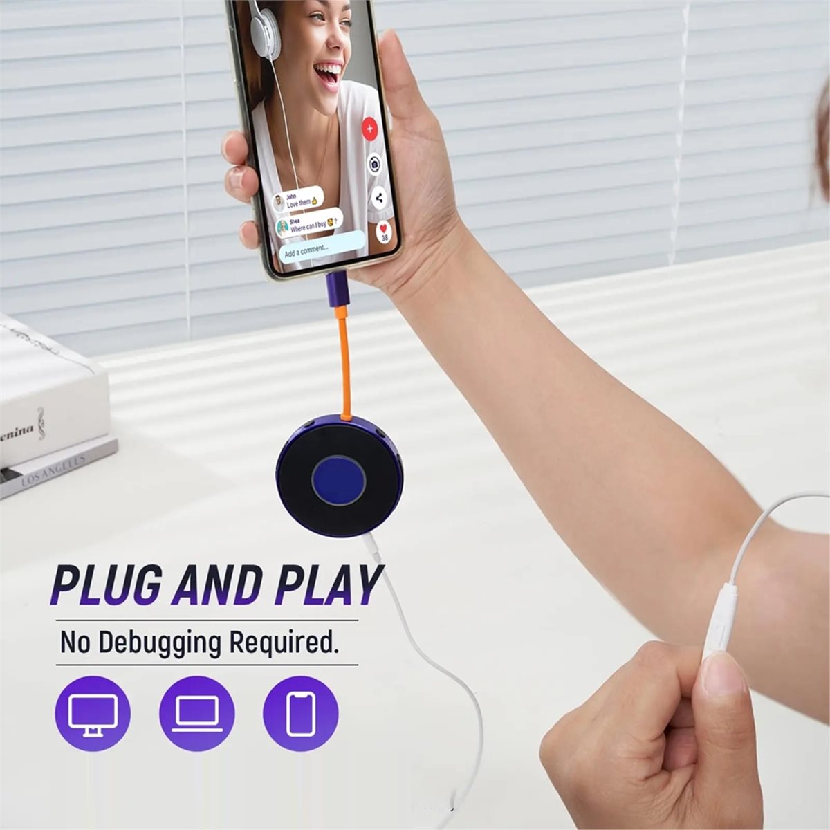A10I Live Dock A10オーディオアダプター、U - Audio Music Interface のレビューと価格
