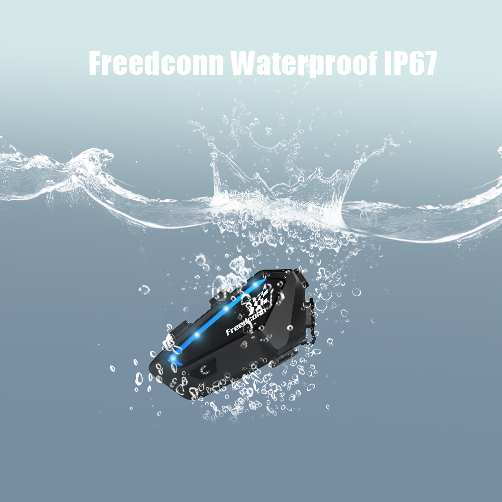 Freedconn-Bluetoothモーターサイクルヘッド - Audio Universal Music のレビューと価格