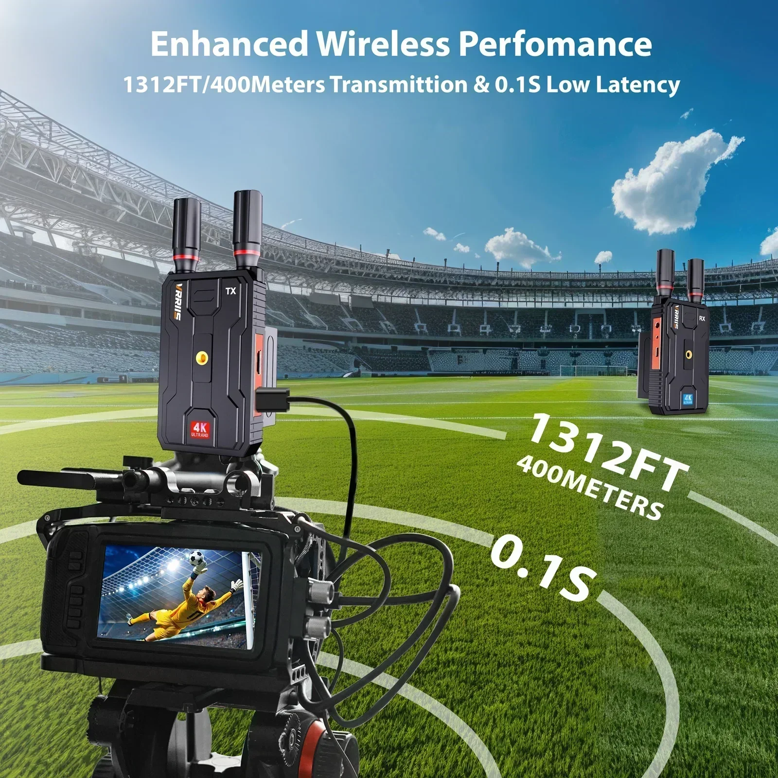 Vrriis WL097 PRO 4K ワイヤレスオーディオ - Audio Music Live のレビューと価格