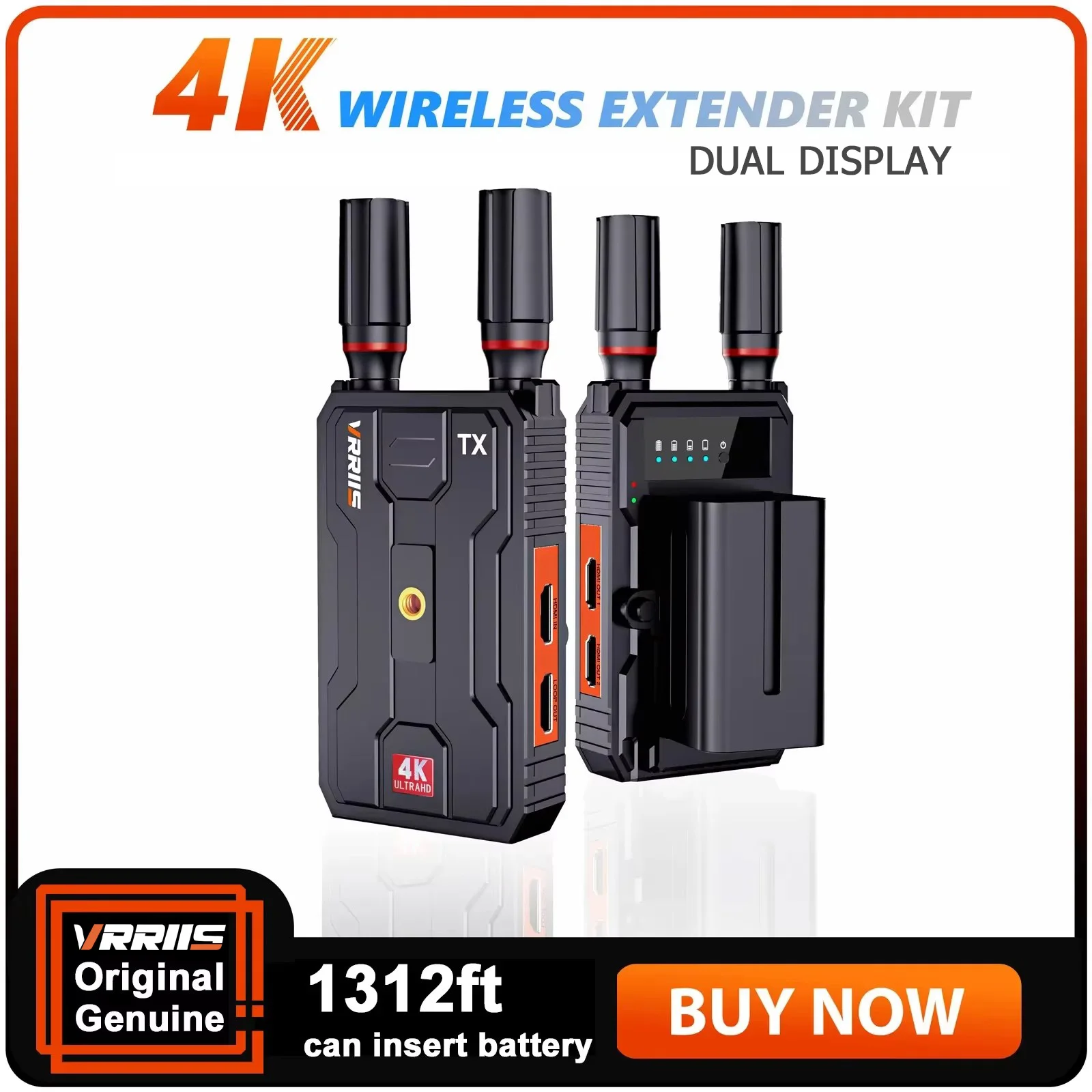 Vrriis WL097 PRO 4K ワイヤレスオーディオ - Audio Music Live のレビューと価格