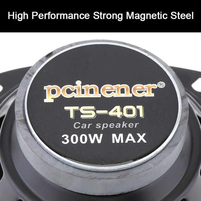 1ピース4インチ12v 300ワットユニバーサル車同軸スピー - Audio Universal Music のレビューと価格