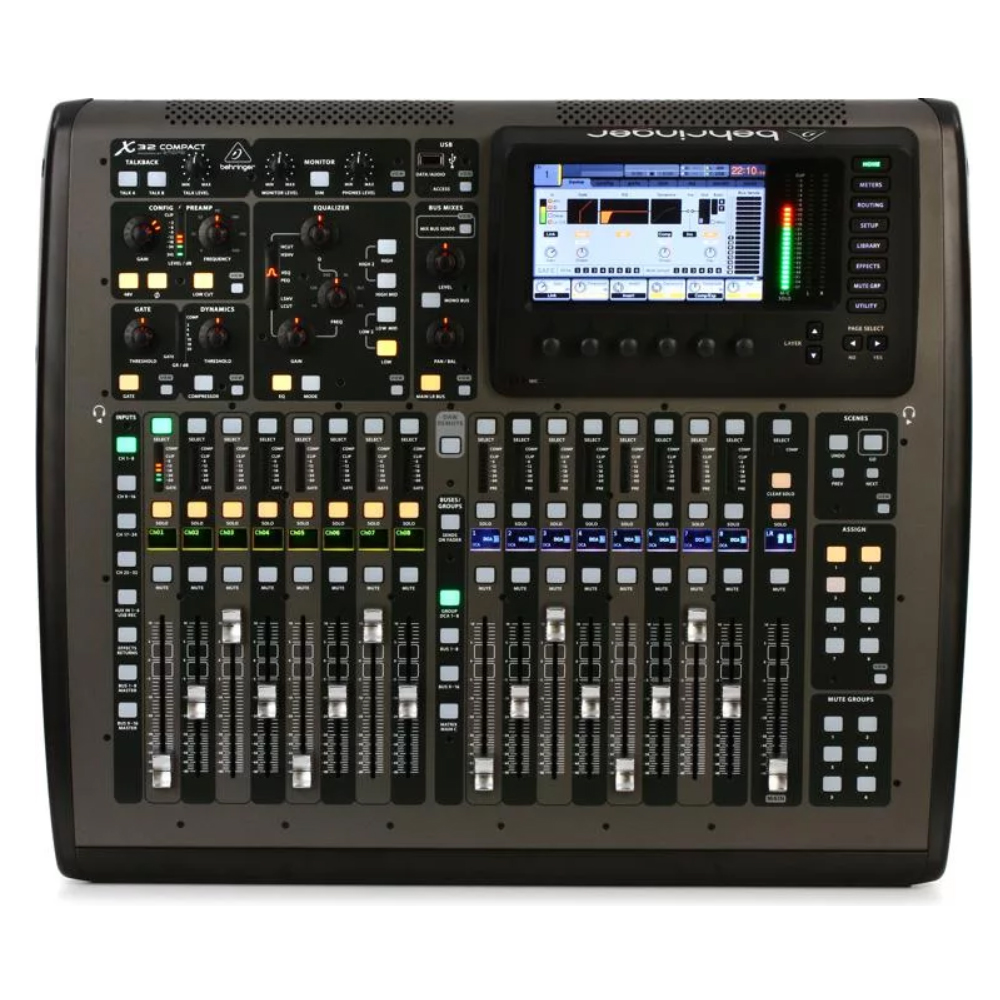 ベリンガー X32 コンパクト 40チャンネル デジタルミキ - Audio Music Live のレビューと価格