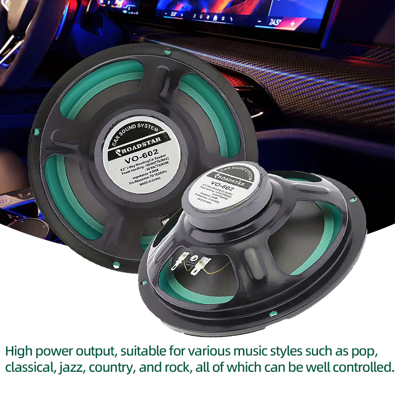1PC 160W 6.5インチ車載同軸スピーカーHiFiカー - Audio Universal Music のレビューと価格