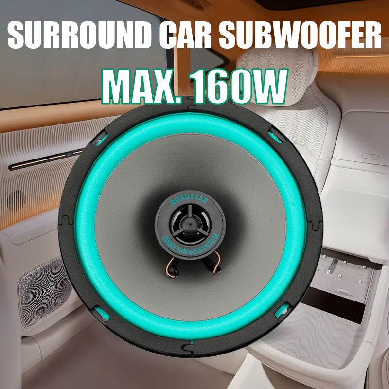 1PC 160W 6.5インチ車載同軸スピーカーHiFiカー - Audio Universal Music のレビューと価格