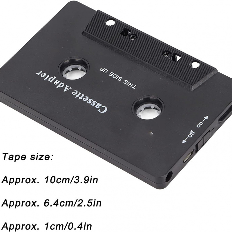 便利なBT003 Bluetoothカーカセットテープアダプ - Audio Universal Music のレビューと価格