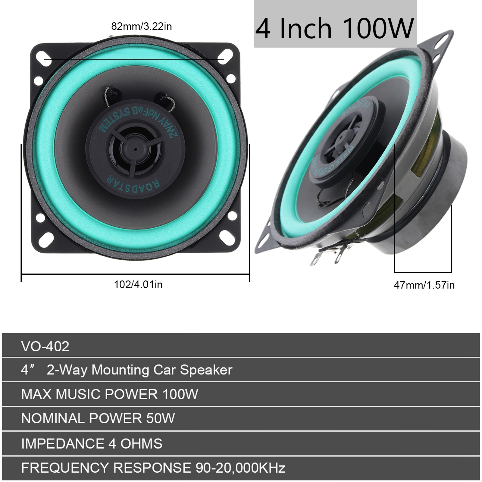 ユニバーサルHifi同軸カースピーカー,ステレオサブウーファ - Audio Universal Music のレビューと価格