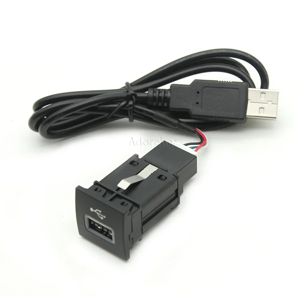 車の USB 入力アダプタオーディオラジオ音楽 U ディスク - Audio Music Interface のレビューと価格