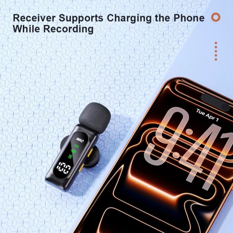 ミニワイヤレスラベリアマイク iPhone Android用 - Audio Music Live のレビューと価格