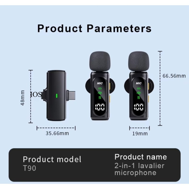 ミニワイヤレスラベリアマイク iPhone Android用 - Audio Music Live のレビューと価格