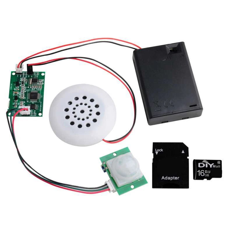 Rcsmall mp3ボイスモジュールキット、12台の赤外線 - Audio Music Mp3 Downloader のレビューと価格